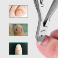 FORIDE 2X Professional Feet Toe Nail Clippers Trimmer Cutters Paronychia Nippers Podiatry Stainless Foot Care Tools. 