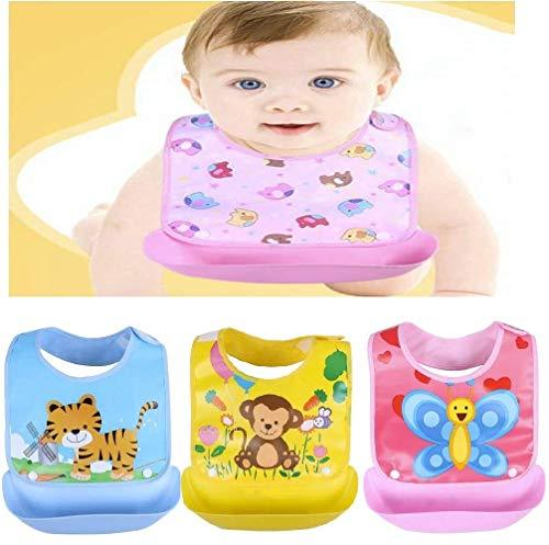 Waterproof Baby Bibs for Feeding - Spill-Resistant Infant Apron (6-36 Months)