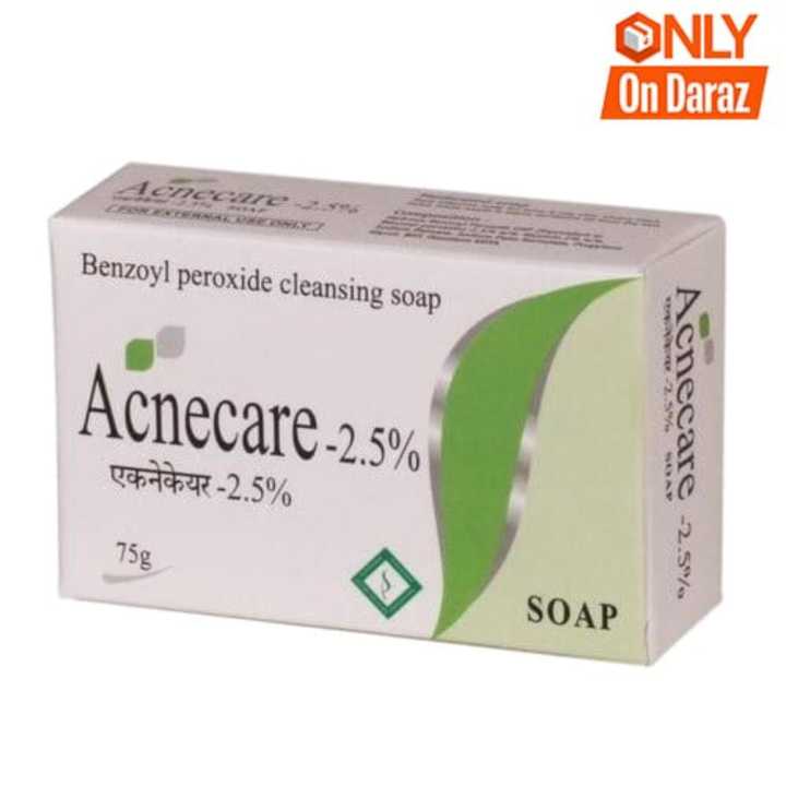 Acnecare Benzoyl Peroxide 2.5% Soap,75Gm ( Pack Of 2)