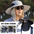 Wenefang Summer Outdoor Sports Men's Fishing Hat Sunscreen Uv Protection Fifty percent discount Breathable Sunshade Printing Casual Mountaineering Fishing Caps. 