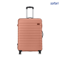 Safari Sonic Secure 100% polycarbonate (Large) | 8 wheels | Fixed Combination Lock | Anti Theft Security Zipper. 