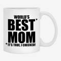 Mom Mug Coffee Cup Funny Gifts For Birthday Best Present Ever Mothers Day. 