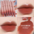 PCU cross-border cream matte lip glaze velvet matte lip mud whitens and does not dry lips and cheeks. 