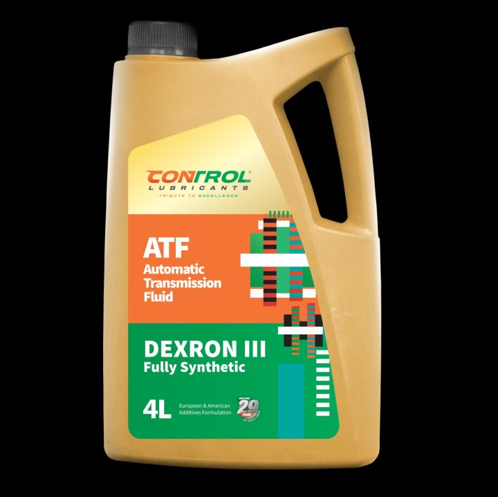 Control AFT DEXRON III  Fully Synthetic  Automatic Transmission Fluid 4 Ltrs