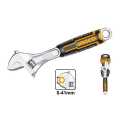 Ingco Adjustable Wrench Length 300MM (12"). 