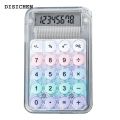 DISICHEN Profesional Mini Pocket Calculator Portable Handheld Calculator with Lcd Display Big Round Button for Student Exam Study Office Work Mini. 