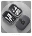 Maange 10pcs Set Sharp Nail Clipper Set Portable and Complete Trimming Tools With Case MAG13020. 