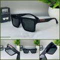 G Matte Polarized Square Frame Sunglasses For Men | UV 400 Protection Solid Square Sunglasses For Men. 