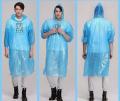 2 Pcs Unisex Plastic Rain Coat (Disposable Temporary Raincoat For Emergency use). 