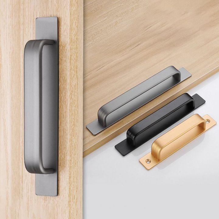 New Aluminium Alloy Door Handle Self-Adhesive Modern Door Knob Hardware ...