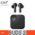 CMF BY NOTHING Buds 2 Wireless Earbuds with 48 dB Hybrid ANC,Ultra Bass Technology 2.0 ,55 Hours Battery Life, 11 mm PMI Driver, 6 HD Microphones and Spatial Audio, IP55 Waterproof (Dark Grey, In the Ear). 