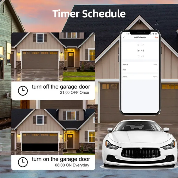 1%20PCS%20Tuya%20Zigbee%20Smart%20Garage%20Door%20Controller%20Universal%20Garage%20Door%20Remote%20Control%20White%20ABS%20App%20Voice%20Timing%20Control%20for%20Home%20-%20Image%205