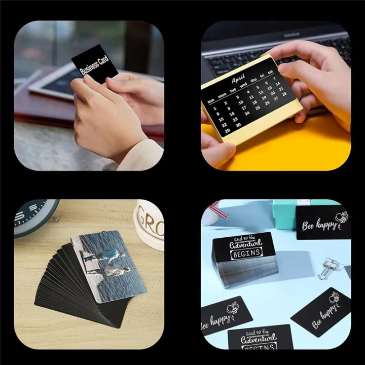 Laser%20Engraving%20Blanks,%20Multipurpose%20Metal%20Business%20Cards.%20Black%20-%20Image%202