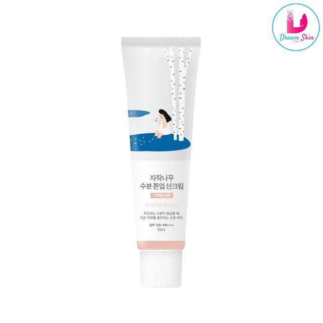 ROUND LAB Birch Juice Moisturizing Tone Up Sunscreen [50ml] By Dream Skin Nepal