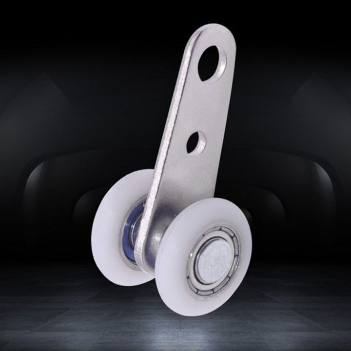 NAMUNY%20Pack%20of%2010%2045X19%20mm%20Metal%20Bearing%20Pulley%20Blocks%20with%202%20Plastic%20Wheels%20for%20Cabinet%20Sliding%20Doors%20-%20Image%202