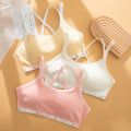 Girls Sport Underwear Cotton Tops Children Training Bra Teenager Undergarments 8-18years Teenage Girls Clothing Lingerie. 