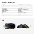 Fantech Helios GO XD5 Wireless Gaming Mouse Historic Shape with 7 Spectrum Mode and Anti Slip Grips. 