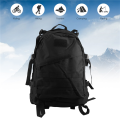 Outdoor 40L 600D Waterproof Oxford Cloth Backpack Bag Black. 