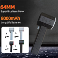 64E Handheld Fan Car Violent Air Blower 64mm Brushless Motor Powerful Electric Dust Blower C. 