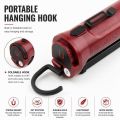 Professional 5 Gears COB LED Work Light Folding Rechargeable High-lumen Flashlight Magnetic Hanging Hook Portable Searchlight Outdoor,Repair. 