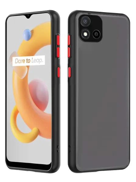 Realme%20C11%20(2021)%20Back%20Cover%20Protective%20Shockproof%20Matte%20%7C%20360%20Degree%20Protection%20%7C%20Hard%20Back%20Smoked%20Case%20Cover%20-%20Image%203