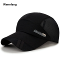 Wenefang Lightweight Quick-Dry Baseball Cap for Men - Sporty Mesh Design 2025 New ForCool Comfort - Perfect Spring/Summer Outdoor Hat. 
