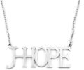 ANX German Silver Bts Members Pendant For Women/ Kpop Fans/ For Bts. 