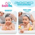 BabyPal All in one Baby Bath for Hair Body for Newborn and Kids Hypoallergenic Bodywash Collection. 