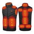 1 Pcs Heated Vest Jacket Women Men USB Rechargeable Clothing XXL. 