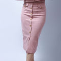 KADE Women's Check Long Skirt. 