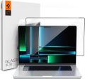 Spigen Tempered Glass Screen Protector [GlasTR Slim] Designed for MacBook Pro 14 inch (M1 Pro) [9H Hardness]. 