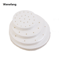 Wenefang 50PCS 7.5-22cm Round Steamer Pad Paper Air Fryer Liners Basket Mat Dumplings Cooking Baking Pastry Tools For Kitchen Accessories. 
