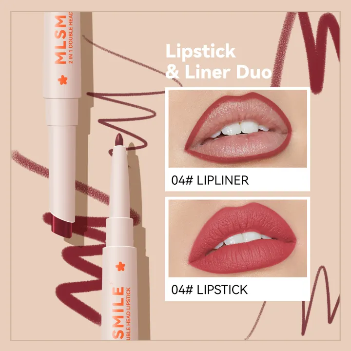 MLSMILE%20Double%20Ended%20Lipstick%20Pen%20Color%20Rendering%202-in-1%20Lipstick%20Lip%20Liner%20-%20Image%207