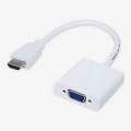 Black Hdmi To Vga Display Adapter / Converter. 