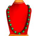 Biru Mala. Muga Mala. Traditional Handmade Ethnic Necklace For Women. 