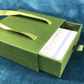 4 Colors Handheld Drawer Jewelry Carton Shaking Does Not Slip Off Composite Material Light Luxury Jewelry Box Earring Jewelry. 