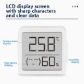 New style Deli Electronic Digital Temperature Humidity Meter Household Indoor Thermometer Wall-mounted Desktop for Home Room Greenhouse. 