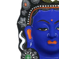 Blue Tara Mask Paper Wall Décor 12 Inches. 