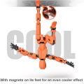 Hoodie Dummy13 Magnetic Action Figure Set Dummy 13 Action Figure With Hoodie T13 Action Figure Set Accessories 3D Printed Huiye. 