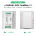 Mini 4 Channel DMX RGBW Decoder 16A RGB RGBW Strip Controller. 