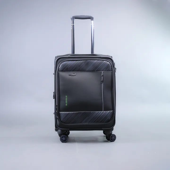 Crocodile | Small (20 Inch) | Dark Grey | Soft Luggage ) | Expandable | 2102| Anti Theft | TSA Lock