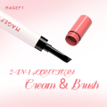 MAANGE MAGEFY 2-in-1 Creamy Brow Pomade Smudge-Proof Clump-Free Cream Eyebrow Liquid Pencil MF-E06. 