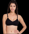 WeihonghunfeiBargain price Rik Global Brands Basic Cotton Black Bra. 