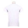 White Cotton Round Neck Half Sleeve Nepal Flag Printed T-Shirt For Men. 