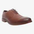 Brown Color Black Horse Lace On Formal Leather Shoes For Men. 