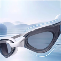 Swimming Goggles Electroplating Process UV Reflection for Men Women Swimming White. 
