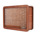 Wooden Piggy Bank for Adult Kids, Money Box with Counter, Reusable Money Box with Counting Target -E. 