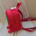 NAMUNY 2x Cute Kids Kindergarten School Bag 3D Cartoon Dinosaur Mini Backpack New Baby Boy Girl School Bag Red & Blue. 