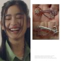 【Mega Sale】Thai Version Meteor Garden Same Necklace Women's Chinese Mang Star Pendant Cold Style Light Luxury Clavicle Chain Trendy. 