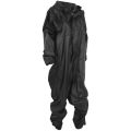 Motorcycle Conjoined Raincoat/Overalls Men and Women L Black. 